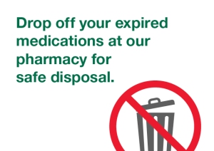 We take expired meds from you